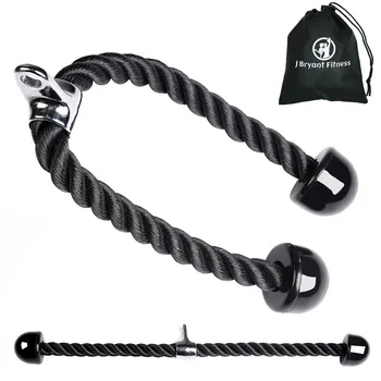 TRiceps Pull Rope Machine Attachment Cable Nylon Rope for Pull & Push Down Resistance Training Gym Workout Fitness Grip Tool
TRiceps Pull Rope Machine Attachment Cable Nylon Rope for Pull & Push Down Resistance Training Gym Workout Fitness Grip Tool