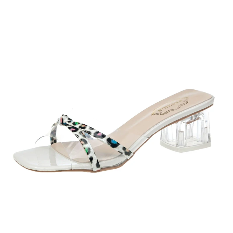 Summer Transparent Slippers Cross Tie Peep Toe Square Mid Heels Clear Slippers Female Shoes Woman Mules Slides Women Shoes
Summer Transparent Slippers Cross Tie Peep Toe Square Mid Heels Clear Slippers Female Shoes Woman Mules Slides Women Shoes