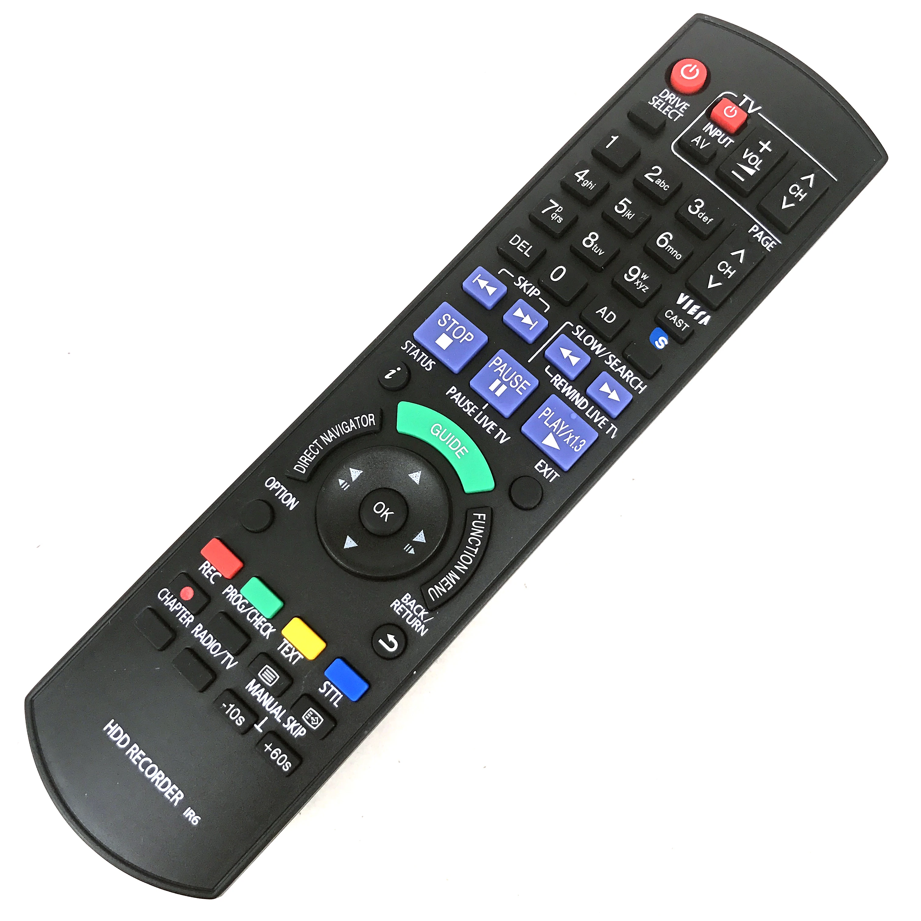 NEW Replacement N2QAYB000618 For Panasonic DVD HDD RECORDER Remote Control N2QAYB000615 DMR-HW100 DMR-HW120 DMR-HW100EBK
NEW Replacement N2QAYB000618 For Panasonic DVD HDD RECORDER Remote Control N2QAYB000615 DMR-HW100 DMR-HW120 DMR-HW100EBK