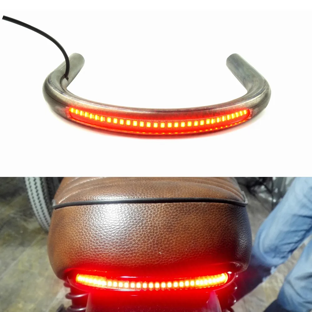 LOCHOSHI 7/8" Tube Modified Cafe Racer Universal Seat Frame Hoop Brat Loop with LED Brake Turn Singal Light for Honda CB Yamaha
LOCHOSHI 7/8" Tube Modified Cafe Racer Universal Seat Frame Hoop Brat Loop with LED Brake Turn Singal Light for Honda CB Yamaha