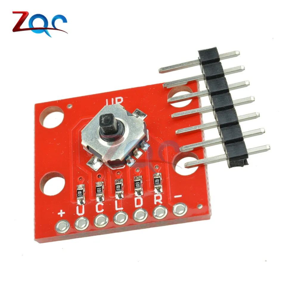 5 Channel 5-Way Tactile Switch Breakout Module Converter Adapter Board for Arduino
5 Channel 5-Way Tactile Switch Breakout Module Converter Adapter Board for Arduino