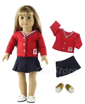Doll Clothes Casualwear Shirt+skirt+shoes for 18'' American Doll Handmade Clothes Outfit
Doll Clothes Casualwear Shirt+skirt+shoes for 18'' American Doll Handmade Clothes Outfit