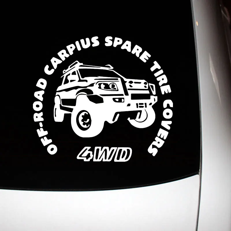 Фото Автомобильная наклейка 4WD крутая оконная пленка Переводные картинки для тюнинга