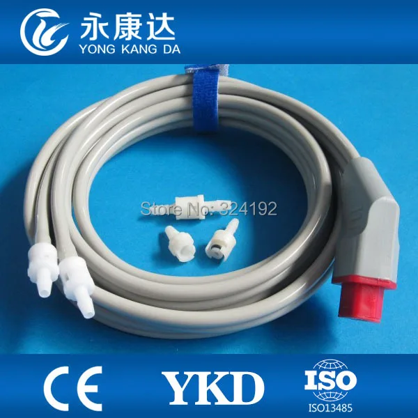 Nihon Kohden NIBP hose, Nihon Kohden patient monitor Air hose, Cuff hose, dual tube including connectors
Nihon Kohden NIBP hose, Nihon Kohden patient monitor Air hose, Cuff hose, dual tube including connectors