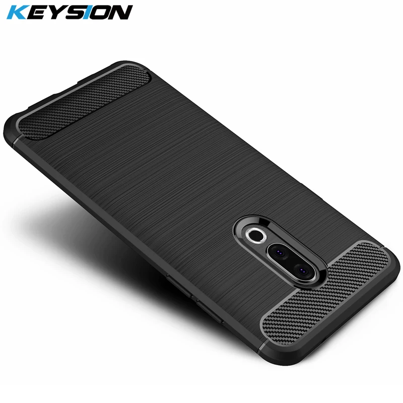 KEYSION Phone Case for Meizu 15 15 Plus arbon Fiber Soft TPU Silicone Brushed Anti-Skid Anti-knock Back Cover for MEIZU 15 Plus
KEYSION Phone Case for Meizu 15 15 Plus arbon Fiber Soft TPU Silicone Brushed Anti-Skid Anti-knock Back Cover for MEIZU 15 Plus