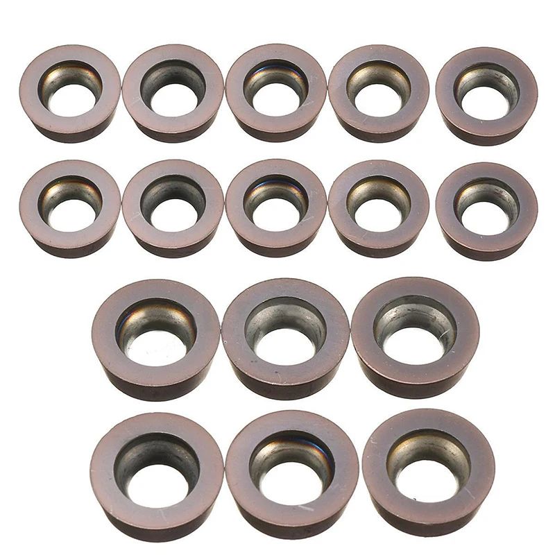 10pcs/set Round RPMT1003MO VP15TF Carbide Blades Cutting Inserts For Lathe Turning Tool
10pcs/set Round RPMT1003MO VP15TF Carbide Blades Cutting Inserts For Lathe Turning Tool