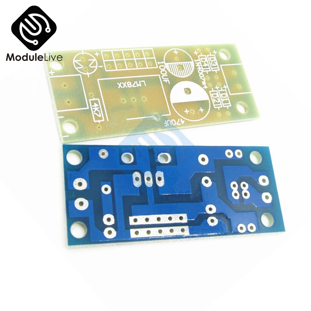 10PCS LM78XX LM7805 LM7812 L78XX PCB Fixed Voltage Regulator Prototype PCB Board Diy Kit Electronic Board Module
10PCS LM78XX LM7805 LM7812 L78XX PCB Fixed Voltage Regulator Prototype PCB Board Diy Kit Electronic Board Module