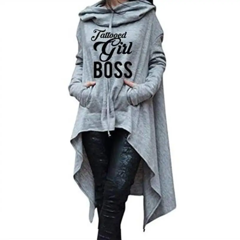For Women Letters Print Long Irregular Sweatshirt Femmes Tops Hoodies Women Sweatshirts Cotton Female Cute Pockets Autumn
For Women Letters Print Long Irregular Sweatshirt Femmes Tops Hoodies Women Sweatshirts Cotton Female Cute Pockets Autumn
