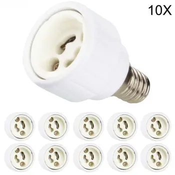 10x E14 to GU10 Lamp Holder Converters Lamp Base Converters LED Halogen CFL Light Bulb Adapter Converter Holder
10x E14 to GU10 Lamp Holder Converters Lamp Base Converters LED Halogen CFL Light Bulb Adapter Converter Holder
