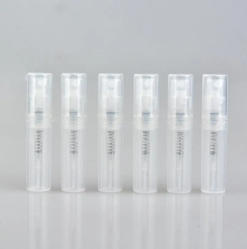 Wholesale 2ml mini plastic spray perfume bottle, small sample perfume atomizer vial cosmetic container
Wholesale 2ml mini plastic spray perfume bottle, small sample perfume atomizer vial cosmetic container