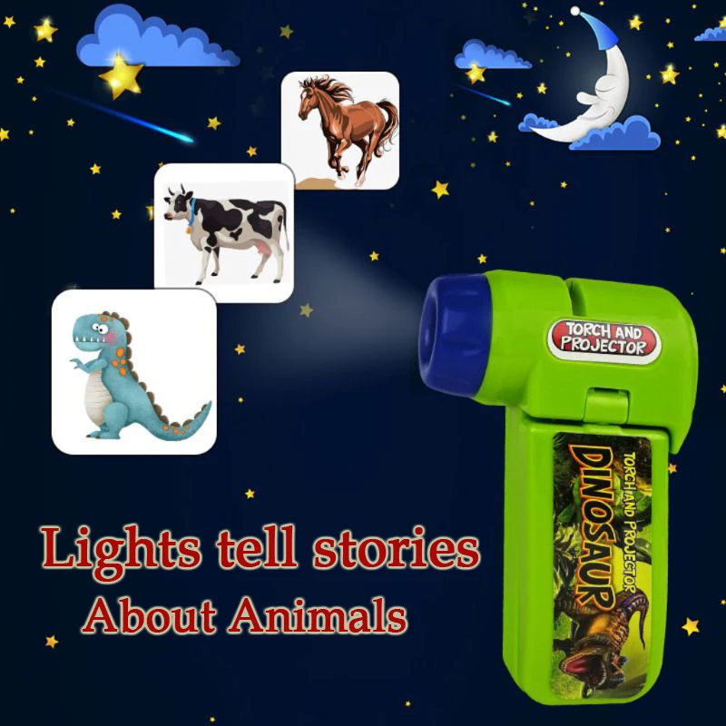 New Dinosaur Space Projector Kids Baby Toy Sleeping Story Flashlight Star Lamp Light-up Toy
New Dinosaur Space Projector Kids Baby Toy Sleeping Story Flashlight Star Lamp Light-up Toy