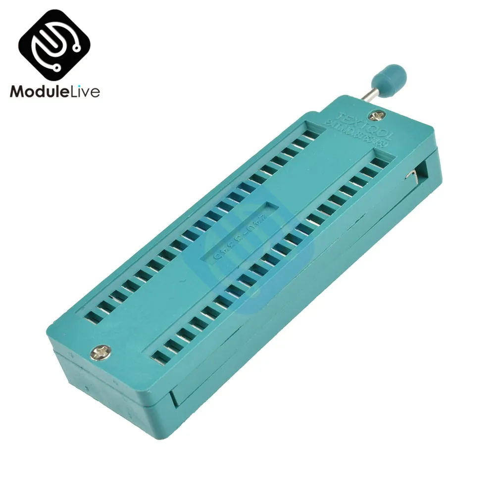 Green DIP Universal ZIF IC Socket Test Solder Type 40P 40Pin ZIF ZIP DIP IC Multi-function Universal Test Board Socket
Green DIP Universal ZIF IC Socket Test Solder Type 40P 40Pin ZIF ZIP DIP IC Multi-function Universal Test Board Socket