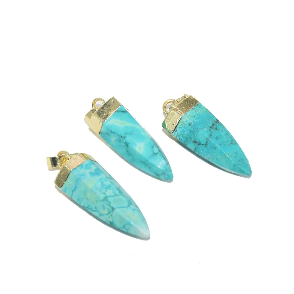 Free Shipping Boho Style Jewelry Vintage turquoises gold point necklace pendant marble green howlite charm bullet pendant women
Free Shipping Boho Style Jewelry Vintage turquoises gold point necklace pendant marble green howlite charm bullet pendant women