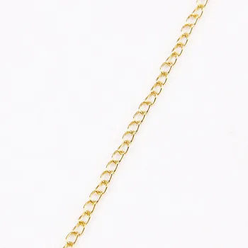 5m/lot 0.4x2x2.7mm Metal Necklace Chain Gold/Antique Bronze Colors Bulk Fit Bracelet Findings Iron Link Chain For Jewelry Making
5m/lot 0.4x2x2.7mm Metal Necklace Chain Gold/Antique Bronze Colors Bulk Fit Bracelet Findings Iron Link Chain For Jewelry Making