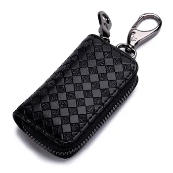 Genuine Leather Key Wallets Fashion Men Women Key Holder Wallet Housekeeper Key Case Fashion Women Mini Car Key Bag QB300
Genuine Leather Key Wallets Fashion Men Women Key Holder Wallet Housekeeper Key Case Fashion Women Mini Car Key Bag QB300