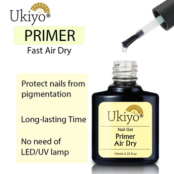Ukiyo 10ml Fast Air Dry Primer No Need Of UV/LED Lamp No Clean Matte Top Coat UV Gel Polish Long Lasting Matte Top Base Coat
Ukiyo 10ml Fast Air Dry Primer No Need Of UV/LED Lamp No Clean Matte Top Coat UV Gel Polish Long Lasting Matte Top Base Coat