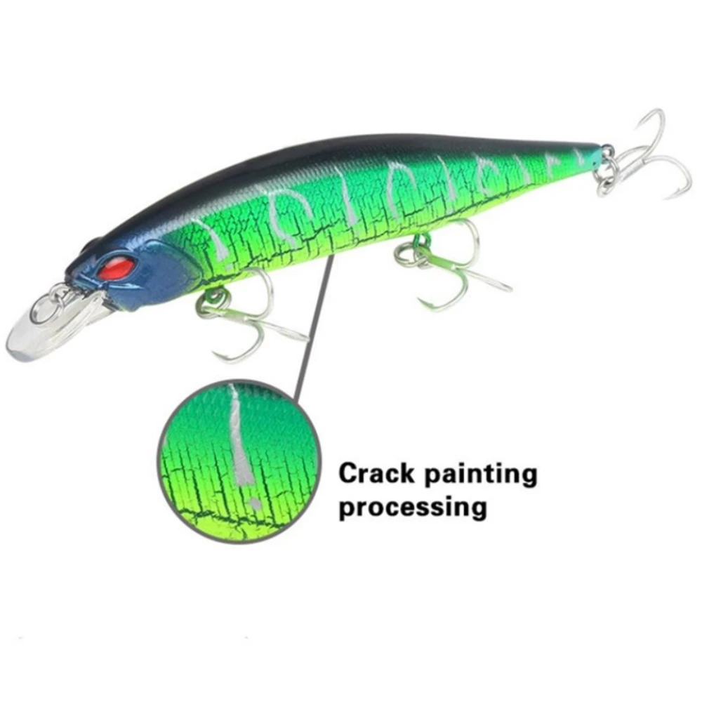 1pcs/lot 13.5cm/19.2g High Quality Minnow Fishing Lure Wobbler 3D eyes Pesca Hard Bait Fishing Tackle everything for fishing
1pcs/lot 13.5cm/19.2g High Quality Minnow Fishing Lure Wobbler 3D eyes Pesca Hard Bait Fishing Tackle everything for fishing
