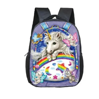 12 Inch Cartoon Unicorn Backpack Girls Boys Rainbow Horse Bookbag Children School Bag Kindergarten Toddler Backpack Mochila Gift
12 Inch Cartoon Unicorn Backpack Girls Boys Rainbow Horse Bookbag Children School Bag Kindergarten Toddler Backpack Mochila Gift