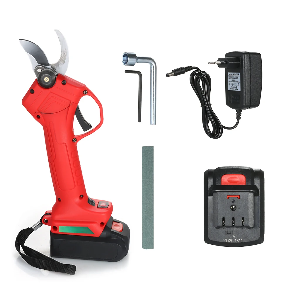 Powerful Pruning Cutting Shears Cordless Electric Rechargeable Lithium Pruning Shears Branch Cutter Fruit Pruner Garden Tool
Powerful Pruning Cutting Shears Cordless Electric Rechargeable Lithium Pruning Shears Branch Cutter Fruit Pruner Garden Tool