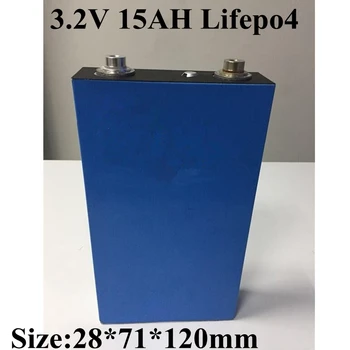 4PCS/lot New Lifepo4 3.2v 15ah Lifepo4 Battery 3.2V Lifepo4 lithium for Solar Installation DIY Battery Pack Golf Trolley 
4PCS/lot New Lifepo4 3.2v 15ah Lifepo4 Battery 3.2V Lifepo4 lithium for Solar Installation DIY Battery Pack Golf Trolley