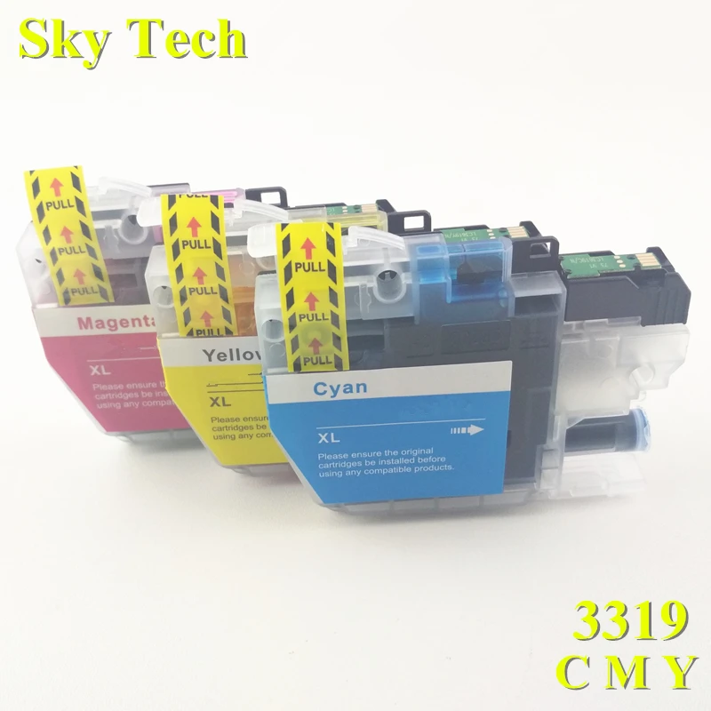 C M Y Compatible Ink cartridge For LC3317 LC3319 XL , For Brother MFC-J5330DW J5730DW J6530DW J6730DW J6930DW etc..
C M Y Compatible Ink cartridge For LC3317 LC3319 XL , For Brother MFC-J5330DW J5730DW J6530DW J6730DW J6930DW etc..
