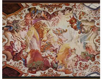 Customized 3d wallpaper 3d ceiling wallpaper murals Renaissance of the chariot of the sun zenith mural room decoration
Customized 3d wallpaper 3d ceiling wallpaper murals Renaissance of the chariot of the sun zenith mural room decoration
