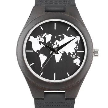 2018 New Top Nature Wood Mens Quartz Wrist Watch World Map Pattern Dial Stylish Black Genuine Leather Strap Male Wooden Case
2018 New Top Nature Wood Mens Quartz Wrist Watch World Map Pattern Dial Stylish Black Genuine Leather Strap Male Wooden Case