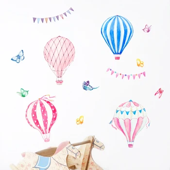 Colorful Hot Air Balloon Wall Stickers Home Decor For Living Room Bedroom Accessories PVC DIY Mural Art Kids Room Decals Gift
Colorful Hot Air Balloon Wall Stickers Home Decor For Living Room Bedroom Accessories PVC DIY Mural Art Kids Room Decals Gift