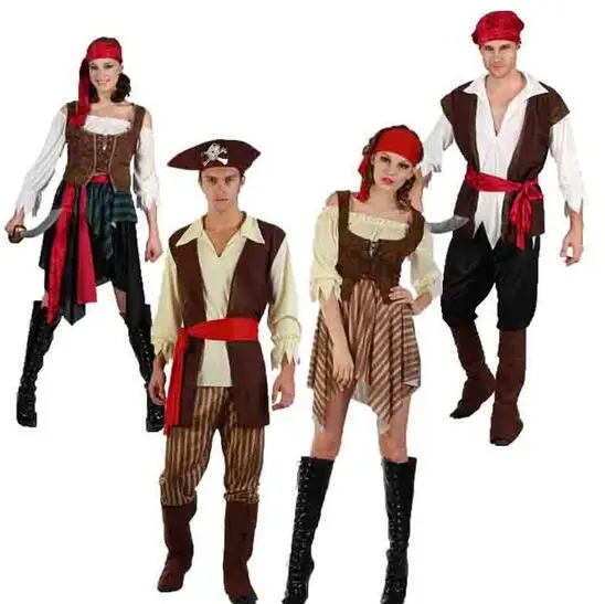 2016 Adult Caribbean pirate costume Halloween cosplay clothing role-playing Super Hero Costume Game dress Performance apparel
2016 Adult Caribbean pirate costume Halloween cosplay clothing role-playing Super Hero Costume Game dress Performance apparel