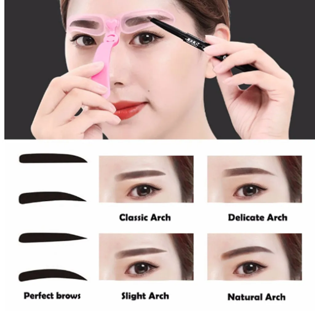 Makeup Tools Accessories Eyebrow Stencil 4 Styles Eyebrow Shapes DIY Grooming Stencil Kit Shaping Templates Easy Use Popular
Makeup Tools Accessories Eyebrow Stencil 4 Styles Eyebrow Shapes DIY Grooming Stencil Kit Shaping Templates Easy Use Popular