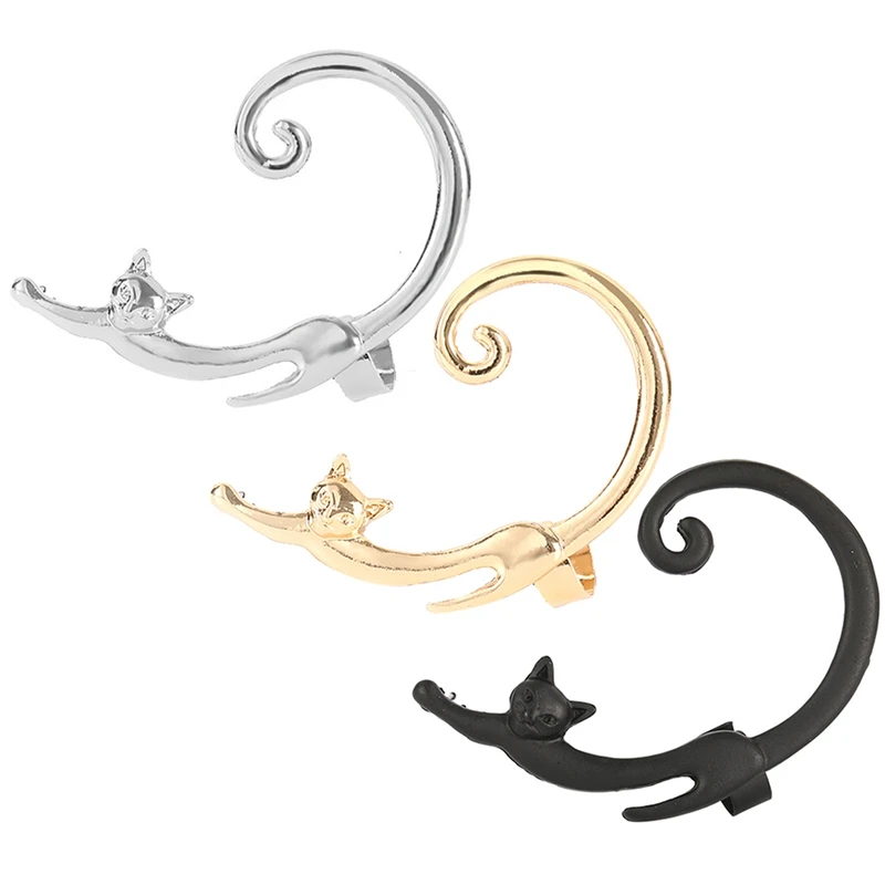 1 Piece Cute Cat Clip On Earrings Ear Cuff Earrings For Women Ear Wrap Earcuff Clip Fashion Jewelry Gift For Women
1 Piece Cute Cat Clip On Earrings Ear Cuff Earrings For Women Ear Wrap Earcuff Clip Fashion Jewelry Gift For Women