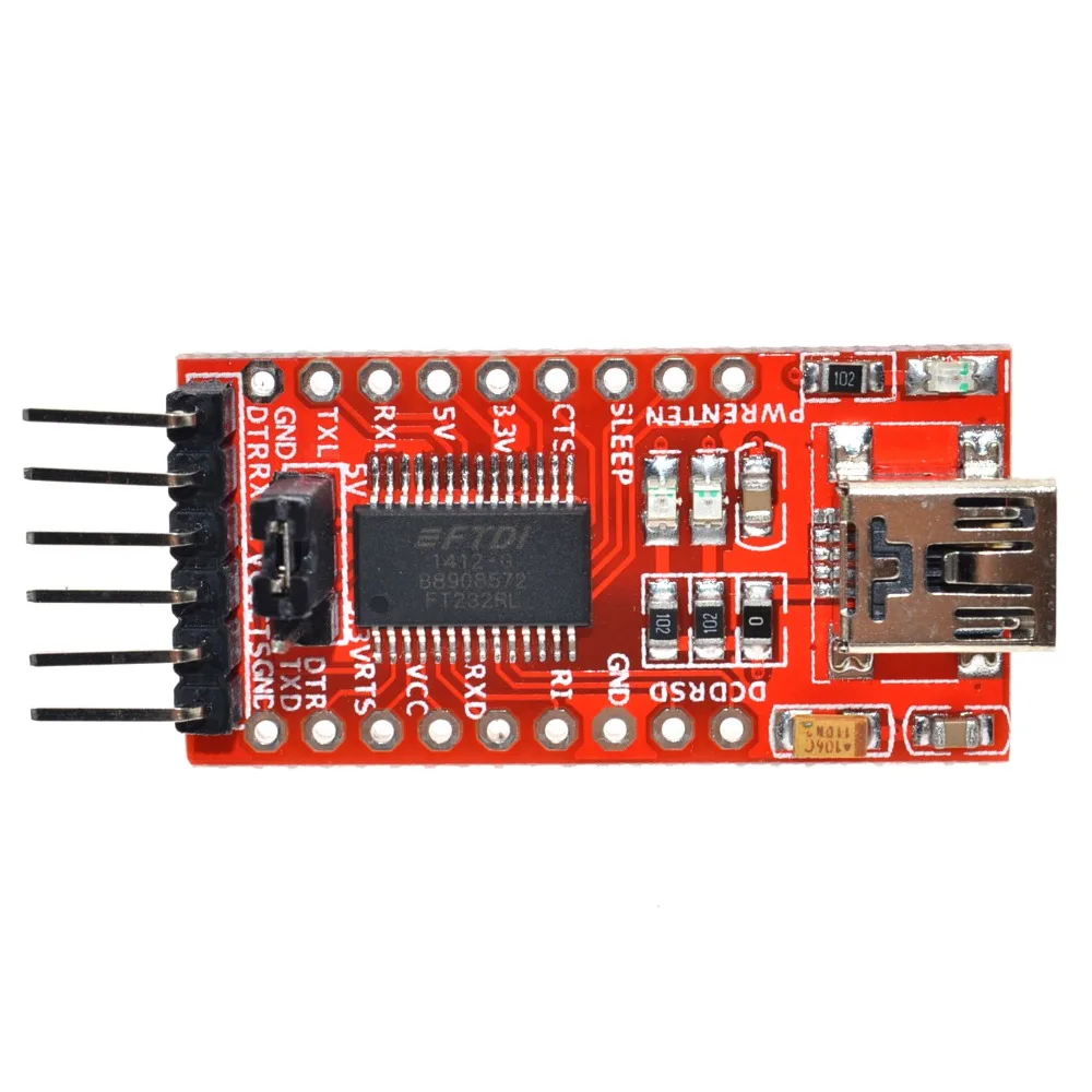 Free Shipping FT232RL FTDI USB 3.3V 5.5V to TTL Serial Adapter Module .Buy a good quality!Please choose me
Free Shipping FT232RL FTDI USB 3.3V 5.5V to TTL Serial Adapter Module .Buy a good quality!Please choose me
