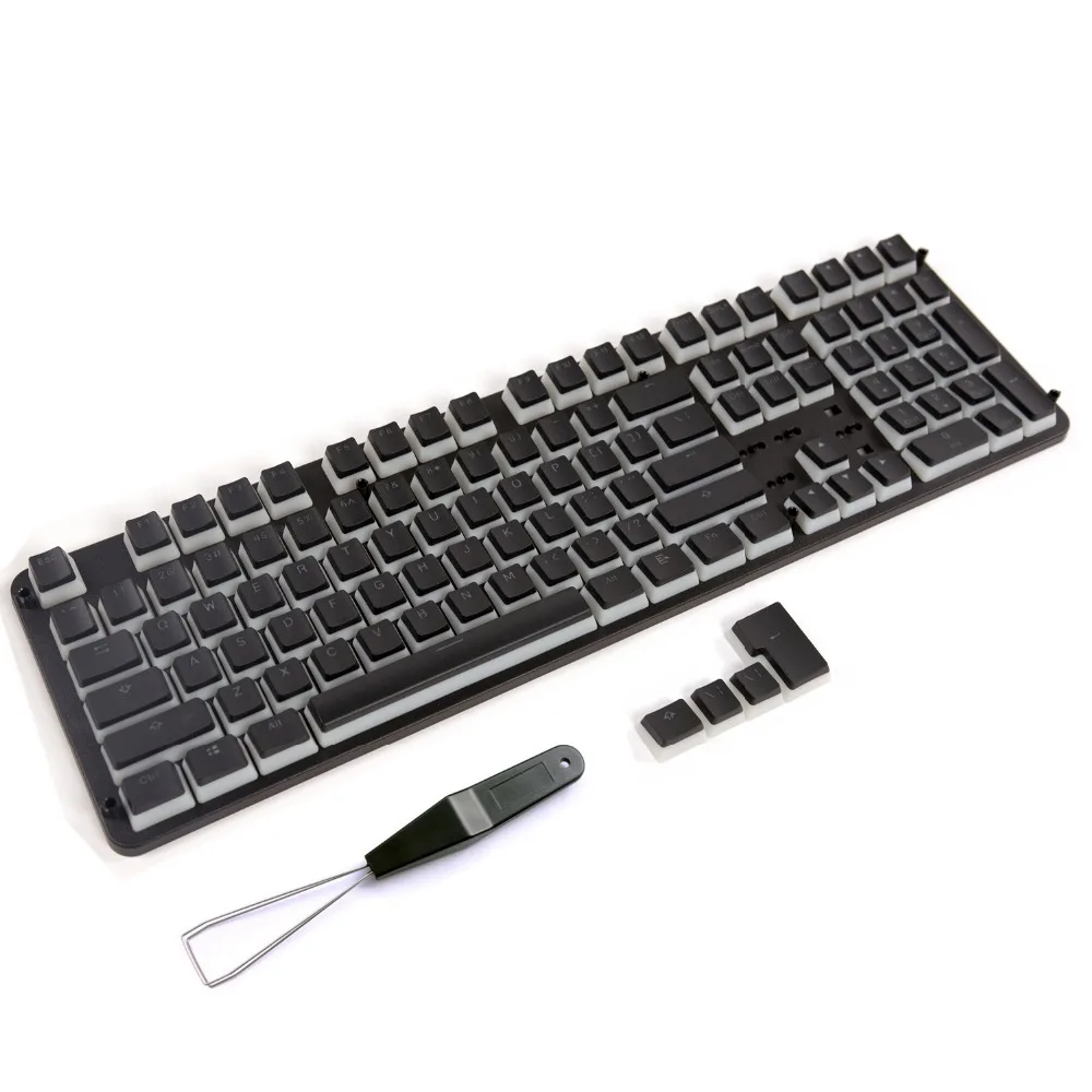 PBT Pudding Keycaps Backlit Doubleshot ANSI ISO Keyset Cherry MX Key Caps For 87/104/108 MX Switches Mechanical Keyboard
PBT Pudding Keycaps Backlit Doubleshot ANSI ISO Keyset Cherry MX Key Caps For 87/104/108 MX Switches Mechanical Keyboard