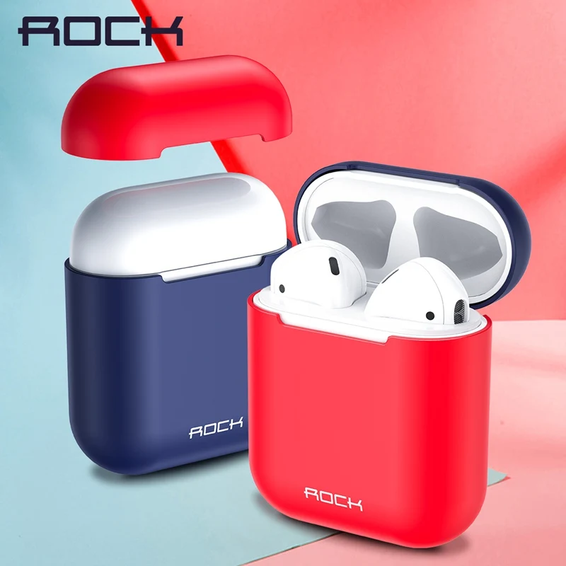 ROCK Slim Silicone Protective Case for Airpods Bluetooth Earphone Protection Sleeve Cover For Earphones Box for New Airpods 1 2
ROCK Slim Silicone Protective Case for Airpods Bluetooth Earphone Protection Sleeve Cover For Earphones Box for New Airpods 1 2
