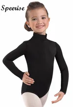 Speerise Girls Spandex Long Sleeve Turtleneck Leotard Ballet Gymnastics Leotards for Kids Toddler Dance Leotards Costumes
Speerise Girls Spandex Long Sleeve Turtleneck Leotard Ballet Gymnastics Leotards for Kids Toddler Dance Leotards Costumes