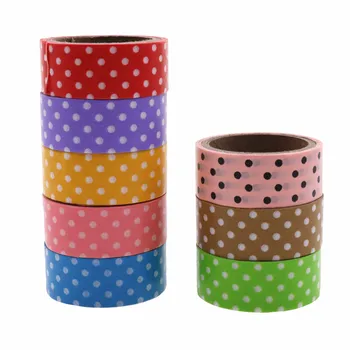 300*1.5cm Masking Tape Single-side Tape Washi Tape 8 Rolls 8 Colors Mixed Student Stationery Album Decoration Multi-purpose Tape
300*1.5cm Masking Tape Single-side Tape Washi Tape 8 Rolls 8 Colors Mixed Student Stationery Album Decoration Multi-purpose Tape