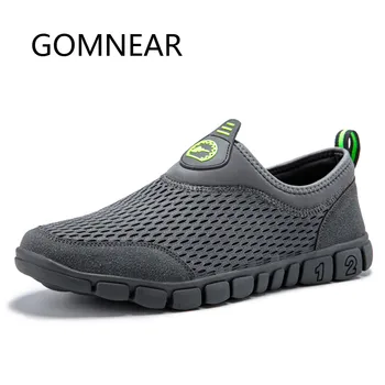 GOMNEAR Summer Men's Hiking Shoes Breathable Mesh Lightweight Slip-On Non-Slip Trekking Shoes Hiking Outdoor Sneakers Sports
GOMNEAR Summer Men's Hiking Shoes Breathable Mesh Lightweight Slip-On Non-Slip Trekking Shoes Hiking Outdoor Sneakers Sports