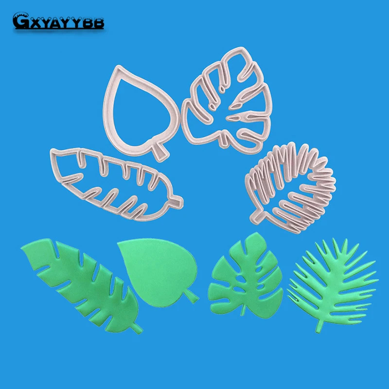 GXYAYYBB 4 pieces/set of tropical leaf candy cake tool biscuit mould DIY decorative baking Tool kitchen new product 2019
GXYAYYBB 4 pieces/set of tropical leaf candy cake tool biscuit mould DIY decorative baking Tool kitchen new product 2019