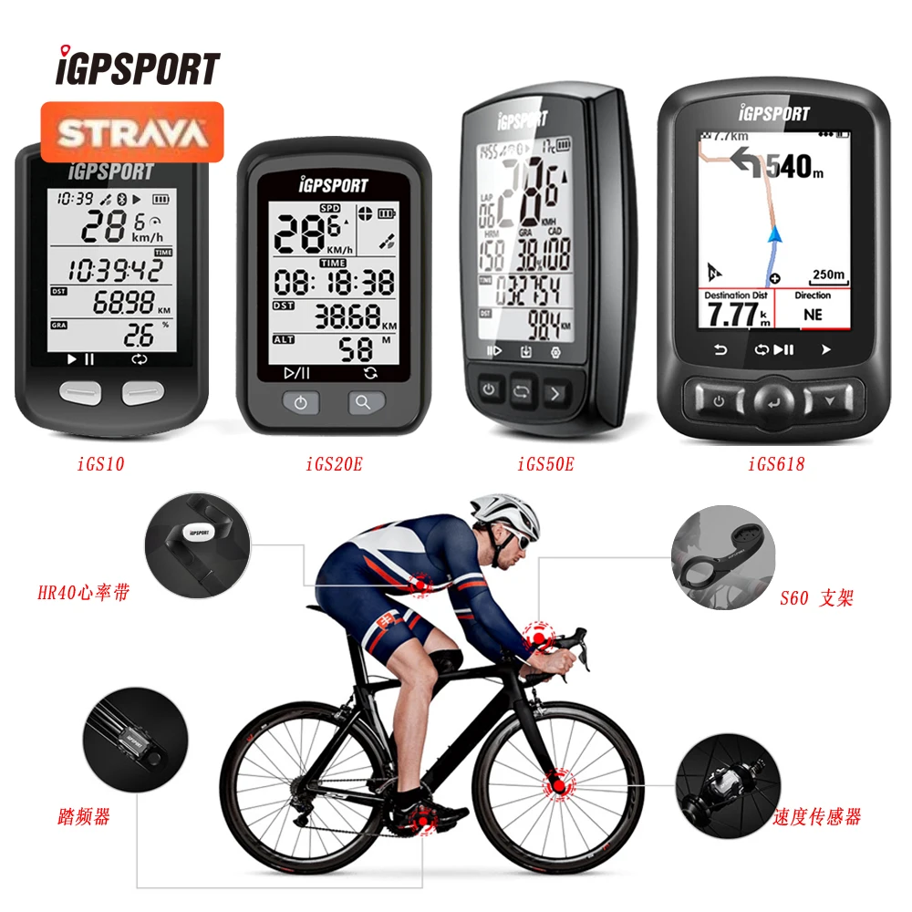 igpsport GPS -Enabled Bike bicycle computer speedometer SALE iGS20E iGS50E iGS618 (10 has been discontinued, please don't buy!)
igpsport GPS -Enabled Bike bicycle computer speedometer SALE iGS20E iGS50E iGS618 (10 has been discontinued, please don't buy!)