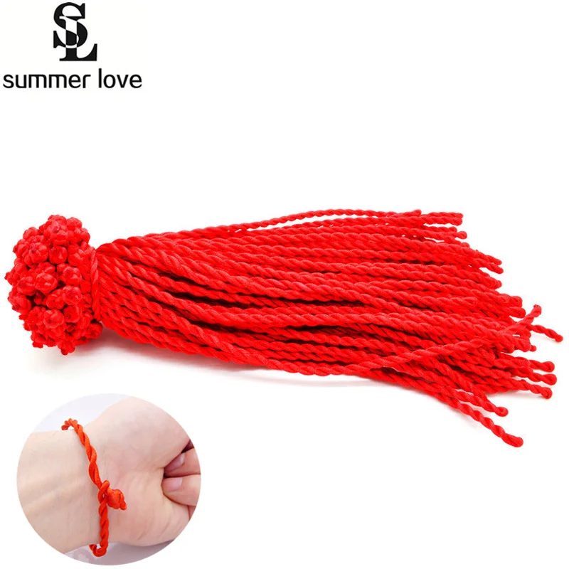 Wholesale DIY Chinese Knot Red Lucky Rope Bracelet Men Women Thread Cord String Simple Rope Amulet Friendship Luck Bracelets
Wholesale DIY Chinese Knot Red Lucky Rope Bracelet Men Women Thread Cord String Simple Rope Amulet Friendship Luck Bracelets