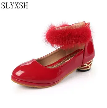 SLYXSH Children Princess Girls Wedding Shoes Baby Girl High Heels For Party Christmas Red Kids Dress Shoes 
SLYXSH Children Princess Girls Wedding Shoes Baby Girl High Heels For Party Christmas Red Kids Dress Shoes