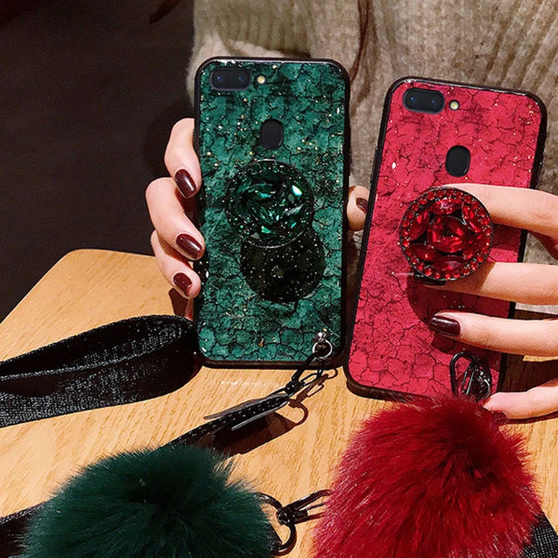 for OPPO A73 F5 A79 A7 A7X F9 Pro A5 A3S A3 A83 A1 A39 A57 A59 F1S A37 F1 Lite Case Cover Glitter Plush Ball Hand Holder Strap
for OPPO A73 F5 A79 A7 A7X F9 Pro A5 A3S A3 A83 A1 A39 A57 A59 F1S A37 F1 Lite Case Cover Glitter Plush Ball Hand Holder Strap
