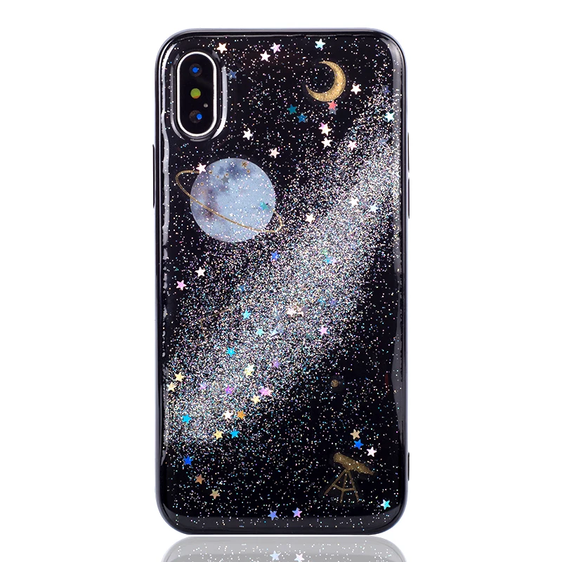 Amusing Bling Glitter Universe Planet case for iphone XS MAX XR Cartoon Marble Case for iphone X 7 8 6S Plus Silicone Soft Cover
Amusing Bling Glitter Universe Planet case for iphone XS MAX XR Cartoon Marble Case for iphone X 7 8 6S Plus Silicone Soft Cover
