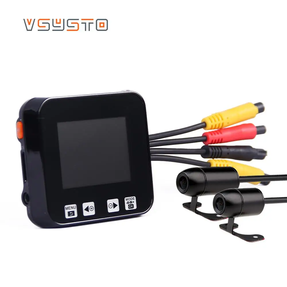 VSYSTO c6 upgrade E6 motorcycle dvr dual camera waterproof dash cam video recorder for bicycle driver support GPS tracker
VSYSTO c6 upgrade E6 motorcycle dvr dual camera waterproof dash cam video recorder for bicycle driver support GPS tracker