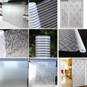 Window Decorative Film Frosted Glass Sticker Static Privacy Self-adhesive Film bathroom Office door Home Decor 45/60/80/90*200cm
Window Decorative Film Frosted Glass Sticker Static Privacy Self-adhesive Film bathroom Office door Home Decor 45/60/80/90*200cm