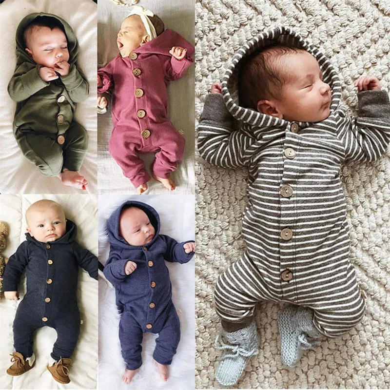 Knitted Newborn Baby Ropmer Hooded Long Sleeve Baby Boy Girl Clothes Cotton Sleepwear Baby Jumpsuit Infant Clothing D1017
Knitted Newborn Baby Ropmer Hooded Long Sleeve Baby Boy Girl Clothes Cotton Sleepwear Baby Jumpsuit Infant Clothing D1017