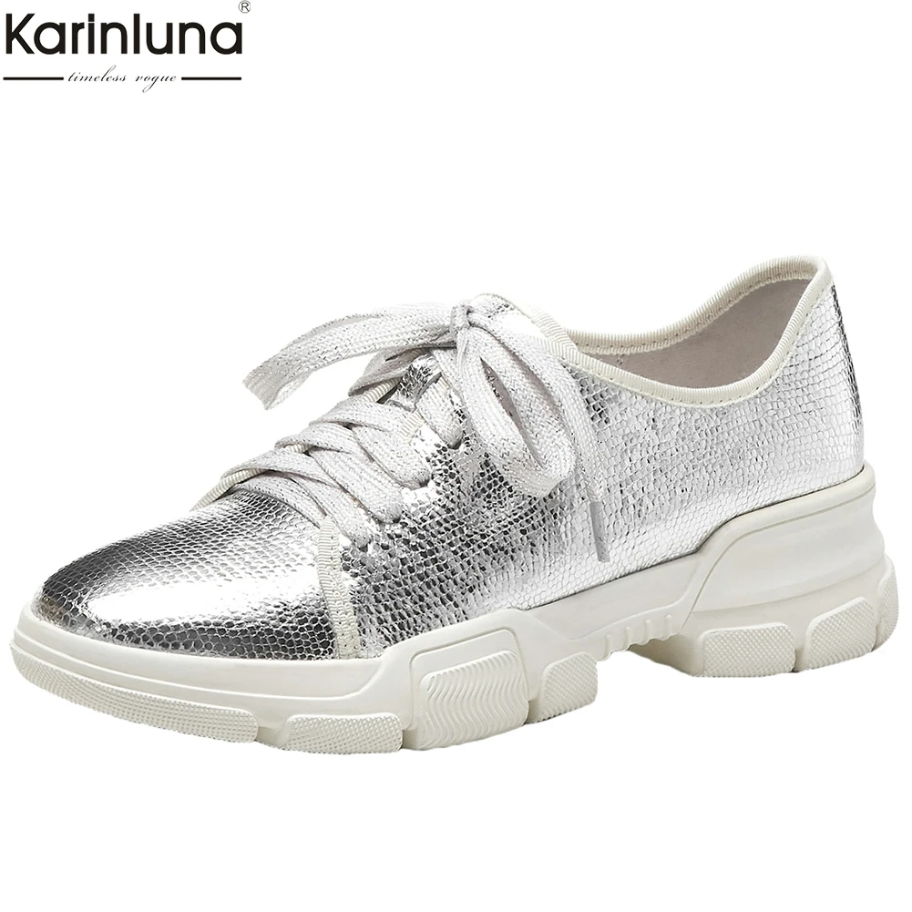 Karinluna New Fashion Size 34-40 Solid INS Sneakers Shoes Woman Lace Up Flat Platform Hot Sale Summer Woman Shoes Women
Karinluna New Fashion Size 34-40 Solid INS Sneakers Shoes Woman Lace Up Flat Platform Hot Sale Summer Woman Shoes Women