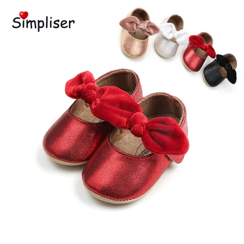 0-18 Moths Toddler Shoes Baby Girls Soft PU Leather Shpes Princess Dress Shoes Bow Bandage Infant Prewalker New Born Baby Shoes
0-18 Moths Toddler Shoes Baby Girls Soft PU Leather Shpes Princess Dress Shoes Bow Bandage Infant Prewalker New Born Baby Shoes