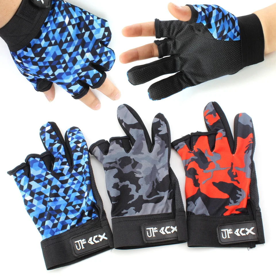 NEW 3 Finger Men Pu Durable Anti-Slip Anti-Cut Pesca Sport Fishing Gloves Tackle Travel Hunting Camping Cycling Fishing Tackle
NEW 3 Finger Men Pu Durable Anti-Slip Anti-Cut Pesca Sport Fishing Gloves Tackle Travel Hunting Camping Cycling Fishing Tackle