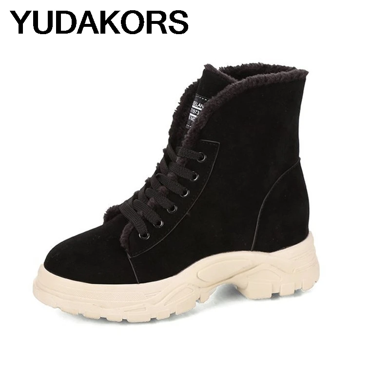 YUDAKORS Winter Shoes Women Sneakers Height Increasing Outdoor Women Sport Shoes Woman Running Shoes YD163
YUDAKORS Winter Shoes Women Sneakers Height Increasing Outdoor Women Sport Shoes Woman Running Shoes YD163